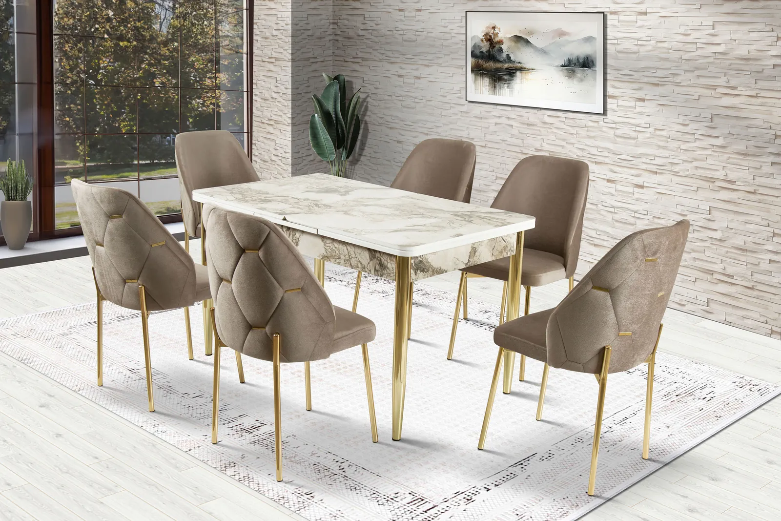 Limon Mobilya Masa Takımları Çekim — Galaksi Photo fotoğraf çekimi